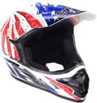 Roy Casca motocross atv, SAFEBET HF-115 Q183, culoare albastru rosu, marime L (ROY28569) - simoto