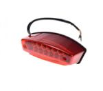WMX Stop spate WM moto atv universal, sticla rosie, LED (AM9937)