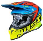 JUST1 Casca motocross atv JUST1 J39 Thruster, culoare galben albastru, marime L (6060040194007L) - simoto