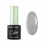 Cosmetics Zone Hibrid lakk hipo szürke fekete szemcsékkel K005 Magic Chia