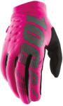  Manusi motocross 100% BRISKER culoare roz negru marime XL (33305737PE) - simoto
