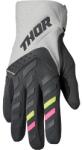 Thor Manusi atv cross dame Thor Spectrum, culoare gri negru, marime L (33310205PE) - simoto