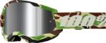  Ochelari cross atv 100% Strata 2 Warr Camo, lentila oglinda, culoare rama army (26013501PE)
