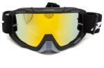 Asix Ochelari cross atv enduro, Asix AS2, lentila galbena, culoare rama negru gri mat (KAI-96) - simoto