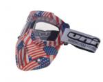 Unit Ochelari motocross atv enduro Unit, model masca, culoare rama USA, lentila clara (AB3610225) - simoto