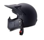 Awina Casca cross atv, Awina TN8658E, barbie detasabila, marime L, culoare negru (AJ2175) - simoto