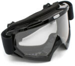 XTR Ochelari cross atv enduro, XTR, lentila transparenta, culoare rama negru lucios (BMA-912) - simoto