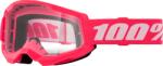  Ochelari cross atv 100% Strata 2 Pink, lentila transparenta, culoare rama roz (26013482PE) - simoto