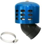 MMX Filtru aer sport conic d. 31-32mm, albastru cot 45 (FPSWP31JOYL00) - simoto