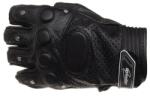 InMotion Manusi fara degete, din piele gaurita cu protectii, culoare negru, marime XL (AC0076) - simoto