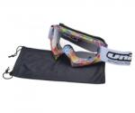 Unit Ochelari motocross atv enduro Unit, culoare rama multicolor, lentila clara (AB3610185) - simoto