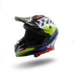 XTR Casca motocross enduro adulti XTR 188, culoare negru verde, marime S (XTR188-96S)