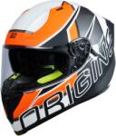ORIGINE Casca moto integrala cu ochelari, Origine Strada Competition Medium, culoare potocaliu alb, marime XL (2030140251007XL) - simoto