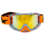 Asix Ochelari cross atv enduro, Asix AS2, lentila galbena, culoare rama portocaliu gri mat (KAI-97) - simoto