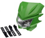 WMX Carena, far si prinderi moto, universala, culoare verde (AW2364) - simoto