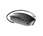 WMX Stop spate WM moto atv universal, sticla transparenta fumurie, LED (AM9936)