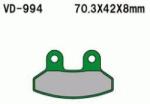 PowerForce Set 2 placute frana SYM VD-994 (FA306) (PF 22 510 3260ML) - simoto