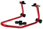 WMX Stander spate motociclete bascula dreapta si roti de rezerva, culoare rosu (AA014532)