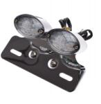 WMX Stop spate motociclete, LED (12V 1 0, 5W) suport pentru numar inmatriculare (AM9909B)
