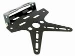 SM Suport numar reglabil rabatabil metalic moto ATV scuter universal (00000320)