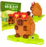 Skibi Store Kapibara Építőkockák Kapibara Krokodil építőkocka szett Figura