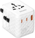 Savio AP-08 áramátalakító és inverter 20 W Fehér (AP-08)