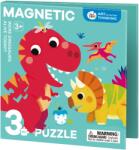 Jarmelo Mágneses világító puzzle 3 az 1-ben dinoszauruszok (JA95102)