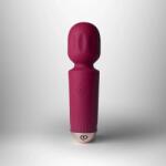 Rocks-Off Vibrator Mini Wand Azalea Red, 16 Moduri Vibratii, Silicon, USB, Rosu, 11.5 cm Vibrator