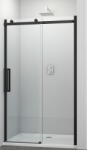 Sanotechnik COMFORT BLACK tolóajtó épített zuhanyfülkéhez, 120 cm (G120B)