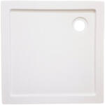 Sanotechnik VENUS 90 zuhanytálca, fehér, kőhatású (G90SW) - home36