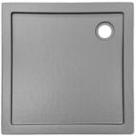 Sanotechnik VENUS 80 zuhanytálca, antracitszürke, kőhatású (G80SG)