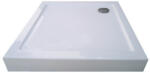 Sanotechnik BORA 90 szögletes zuhanytálca fix előlappal (B90)