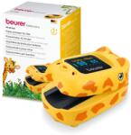 Beurer PO 13 Kids, pulsoximetru pentru degete pentru copii, masurarea pulsului si a saturatiei de oxigen in cateva secunde, format mic, aliniere automata a afisajului, cu husa de curea (60095)
