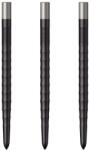 Mission Ripple fekete fém darts hegyek Hegy hossza: 40 mm