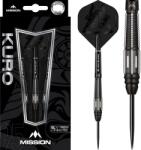 Mission Darts Kuro Black M4 - steel darts szett Nyíl súlya: 23 g