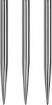 Mission Glide Plain ezüst fém darts hegyek Hegy hossza: 30 mm