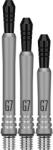 Target Power Titanum G7 darts szárak, szürke Szár hossza: 47 mm