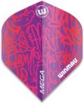 Winmau Mega Graffiti standard rózsaszín darts tollak