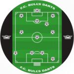 Bull's Netherland Bull’s Football sisal darts tábla