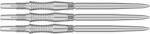 Target Signature RST Swiss Point steel darts hegy, ezüst Hegy hossza: 35 mm