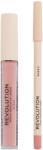 Revolution Beauty Kомплект за устни - Червило и Молив Queen, 3 ml + 1 g - ozone