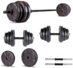 Progressive Set haltera si gantere reglabile PROGRESSIVE 25 KG (ECG25)