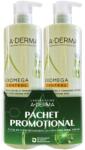 A-DERMA Csomag: Exomega Control 2 az 1-ben viszketés elleni tisztító gél, A-Derma, 2x 500 ml