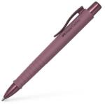 Faber-Castell Golyóstoll, 1 mm, XB, nyomógombos tolltest, bordó tolltest, FABER-CASTELL Poly Ball Urban , kék (TFC241119)