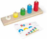 EG Fa piramisépítő játék számoláshoz (900439)
