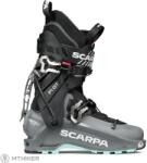 SCARPA F1 GT női síbakancs, mercury gray/aqua (Mondo 24)