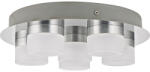 Flair Plafonieră cu LED integrat Flair Azimech 6x6W 630 lumeni, pentru baie IP44, crom/alb (A2166/6)