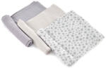 Jane Set 3 scutece, Jane, Din muselina de bambus, Hipoalergenice, 80 x 80 cm, Star (8420421089156)