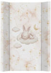 CEBA BABY Saltea de infasat, Ceba Baby, Ultra Light, 50x70 cm, Atasabila la patut, Fara BPA, 0 luni+, Sleepy Bunny (W-204-000-753) - roua Saltea bebelusi