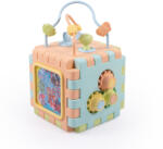 DOLU Cub 2 in 1 cu activitati - Pastel (D5192)